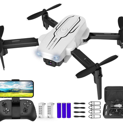 Mini Drone with Camera for Adults Kids - 1080P HD FPV Camera Drones with 90¡Ã Adjustable Lens, Gestures Selfie, One Key Start, 360 Flips, Toys Gifts RC Quadcopter for Boys Girls with 2 Batteries