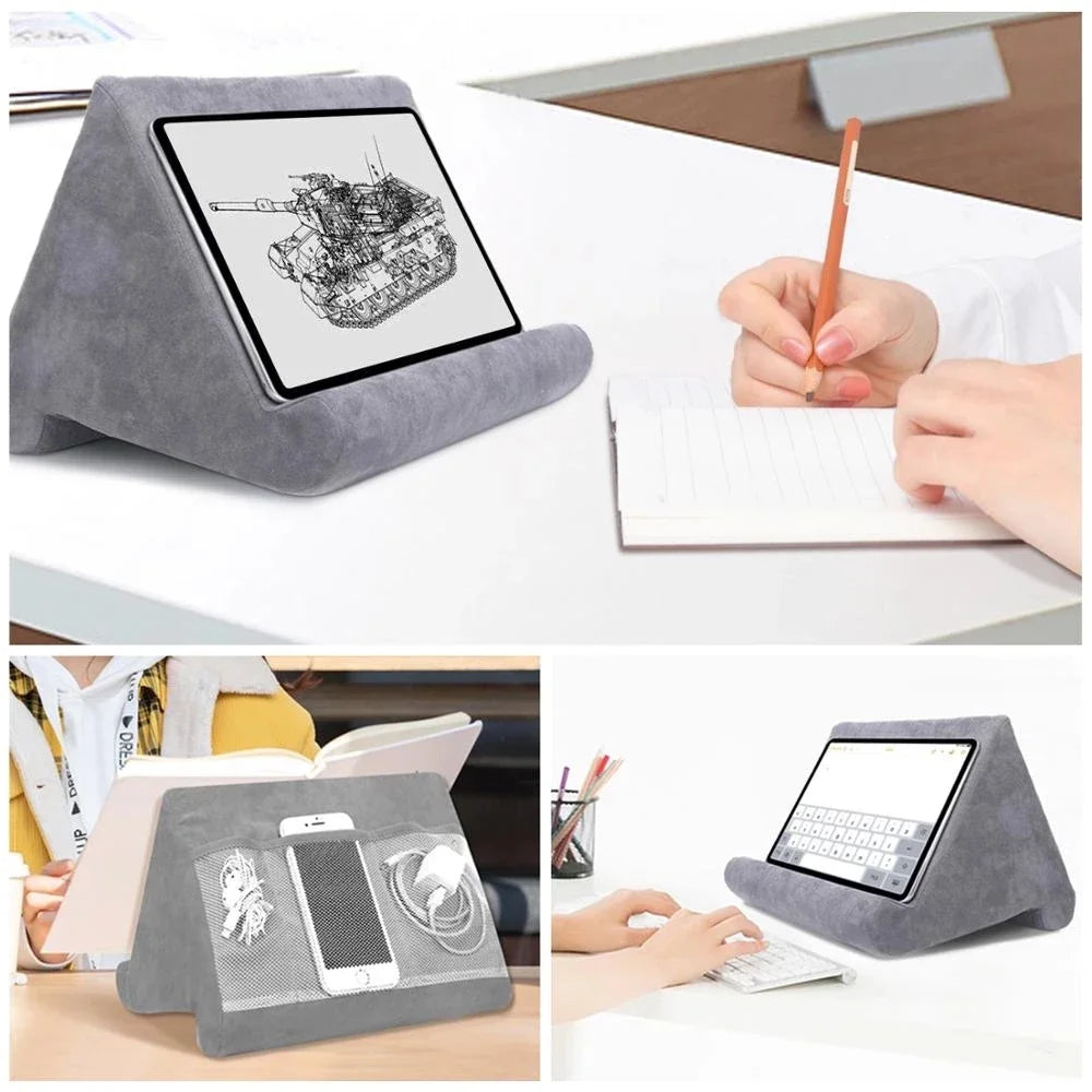 Sponge Pillow Tablet Stand for Ipad Samsung Huawei Tablet Bracket Phone Support Bed Rest Cushion Tablette Reading Holder