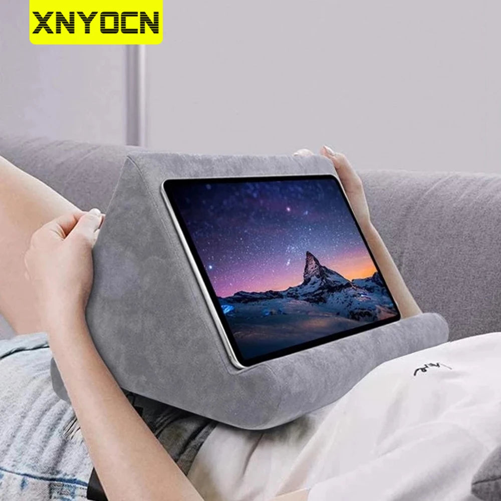 Sponge Pillow Tablet Stand for Ipad Samsung Huawei Tablet Bracket Phone Support Bed Rest Cushion Tablette Reading Holder