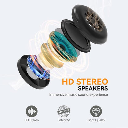 YEEDOD 3D Sleep Mask Sleep Headphones, Bluetooth Wireless Music Eye Mask, Sleeping Headphones for Side Sleepers Sleep Mask with Bluetooth Headphones Ultra-Thin Stereo Speakers Perfect for Sleeping，Gift for Mother'S Day Audio Earphones